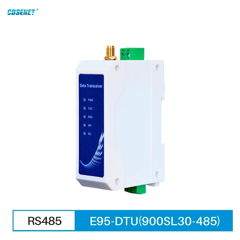 SX1268 Lora RS485 868MHz 915MHz Wireless Data Transmission CDSENET E95-DTU(900SL30-485)  30dbm 10KM  Modbus LBT Relay Network