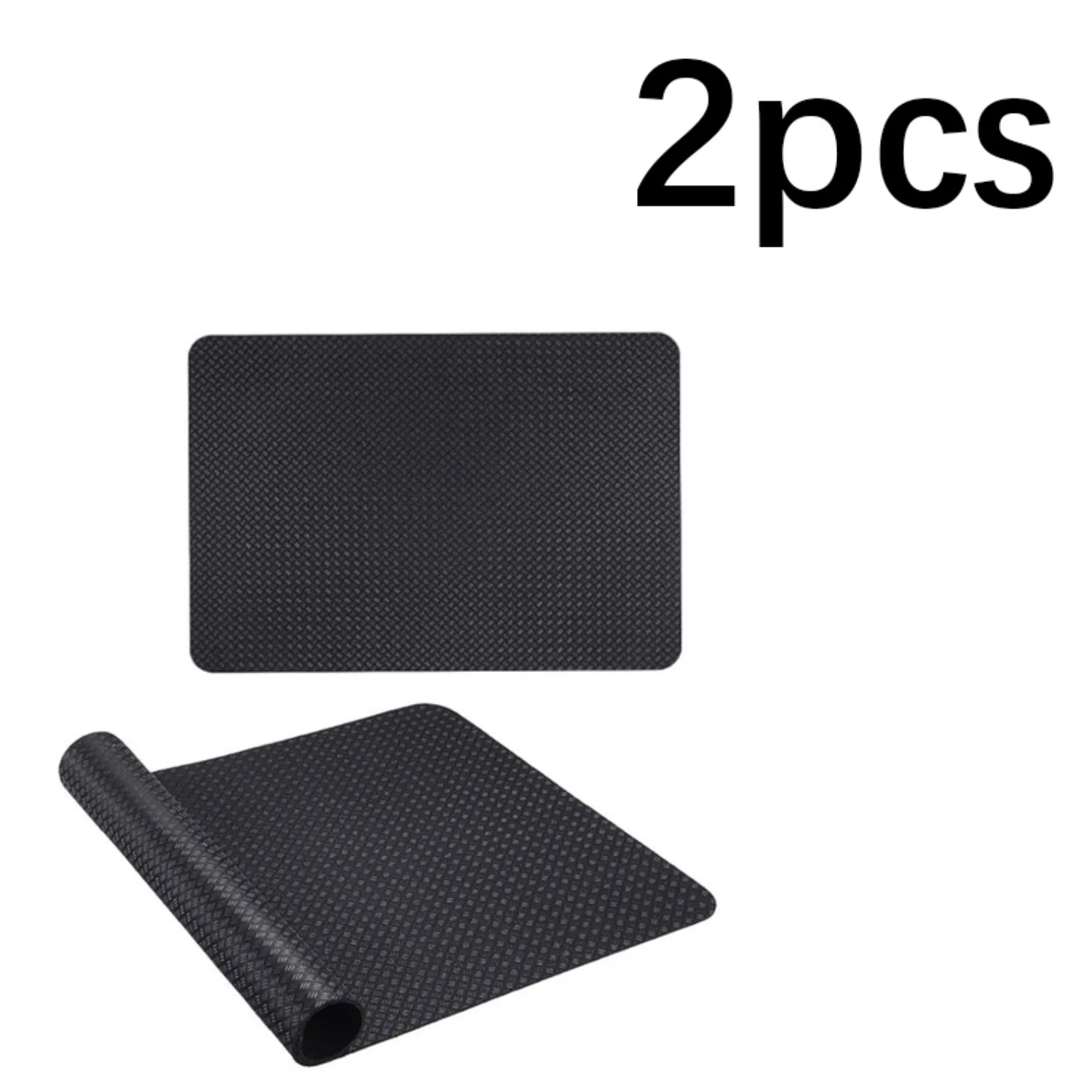 

2pcs Foldable Non-Slip Bike Trainer Mat Noise Reducing Floor Protector for Indoor Cycling Exercise