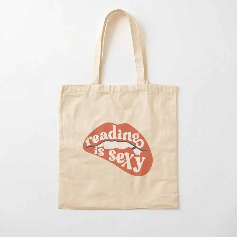 reading is sexy Tote Bag shopping trolley bag custom bags bag for beach tote custom