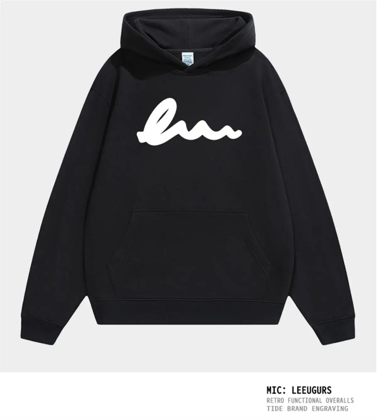 

New Arrival American Hoodie Adult Children Loose Sports Sweatshirt Street Hip Hop Hooded Sweater Simple Retro Jacket Tops