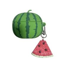 For FreeBuds 6 Simulation Fruit 3D Watermelon Cute Earpods Case for Huawei FreeBuds 6i 5i FreeClip Pro4 Wireless Earphone Cover