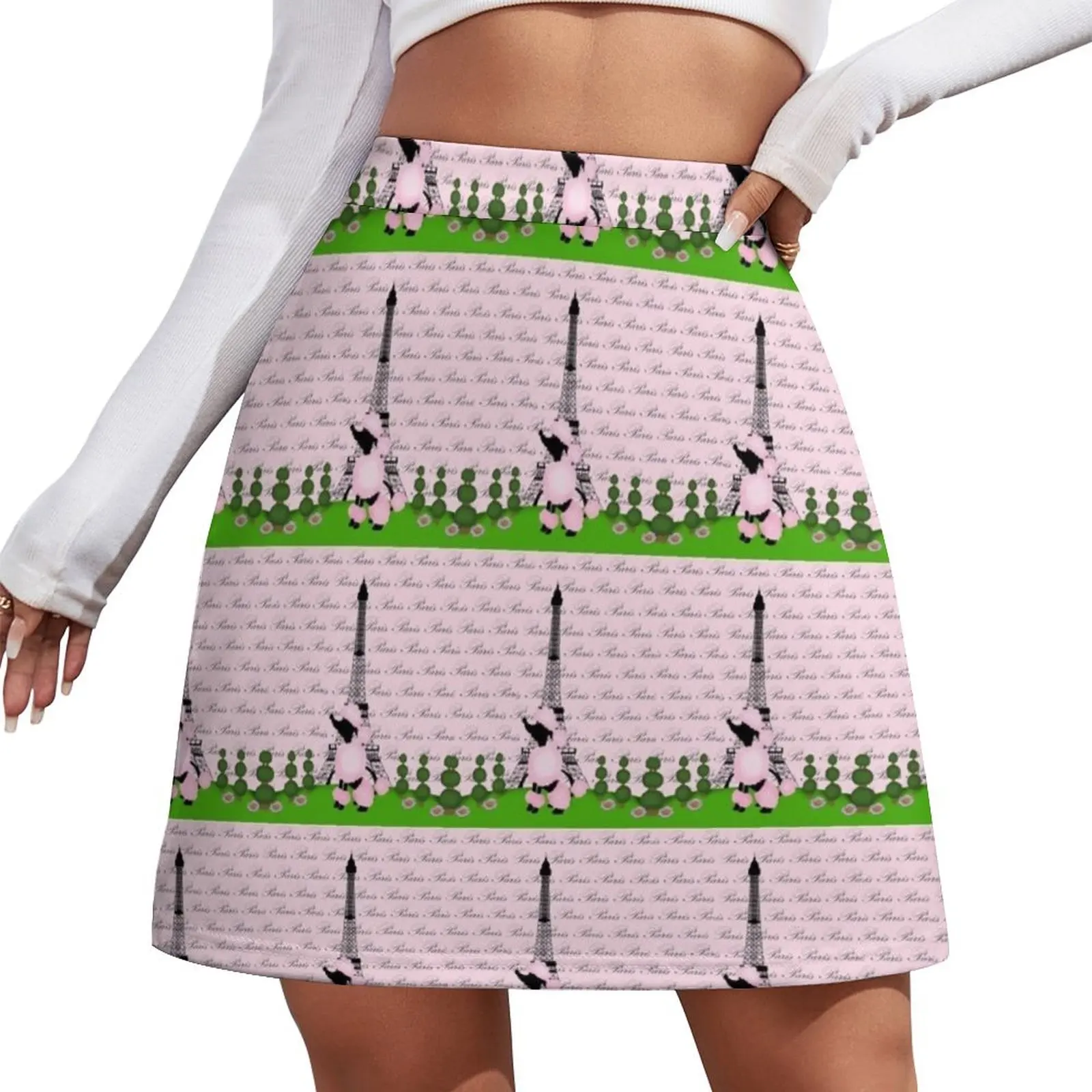 

Pink Poodle Paris Mini Skirt skirts for womens 2026 skorts for women summer outfits for women 2026