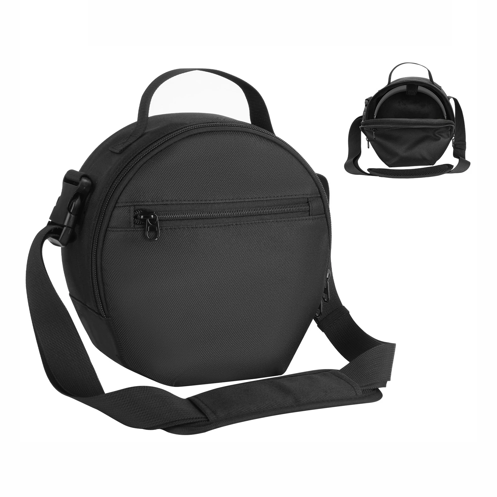 Accessory Pocket Storage Bag with Adjustable Shoulder Strap DJ Headset Storage Bag Compatible for Over-Ear Headphones - view 6