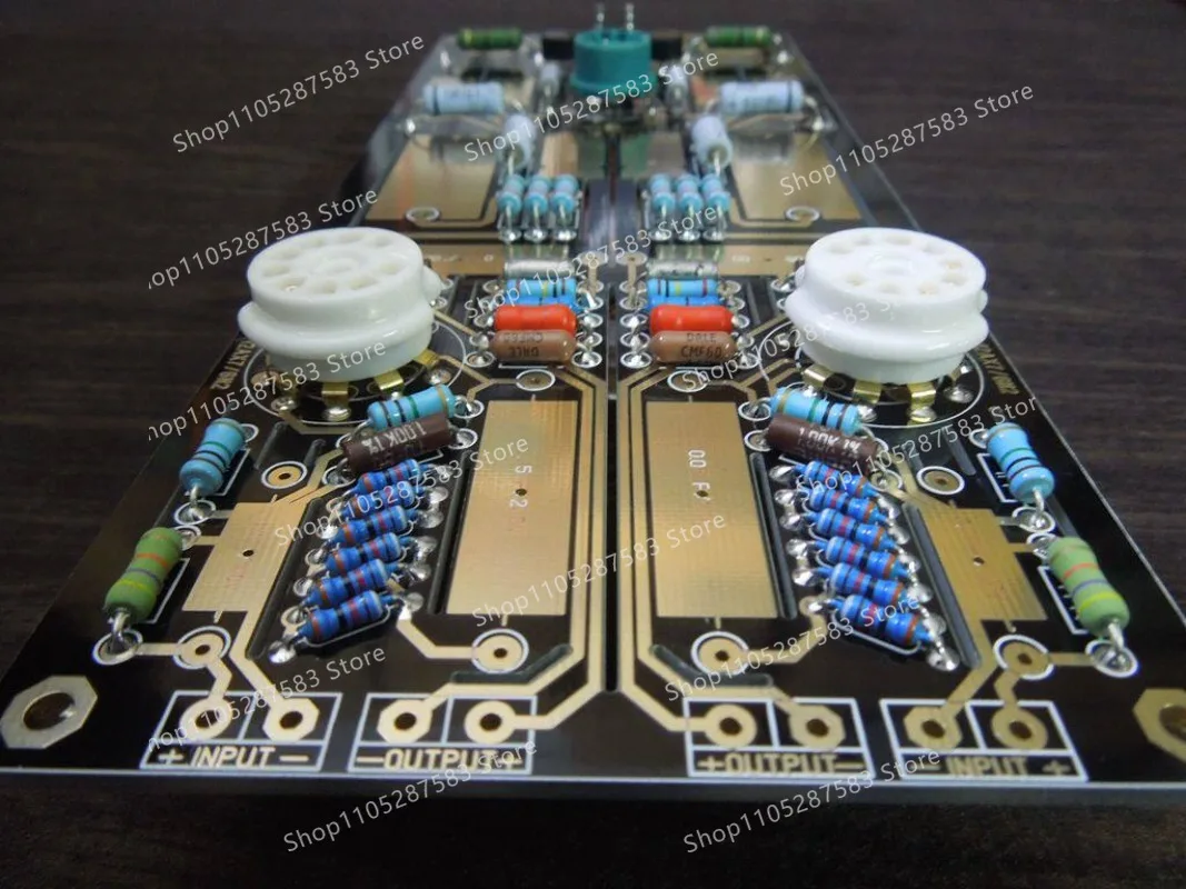 

(A39) M65 Circuit Tube Phono Amplifier MM Moving Magnet Vinyl Tube Phono Amplifier DIY Kit Components