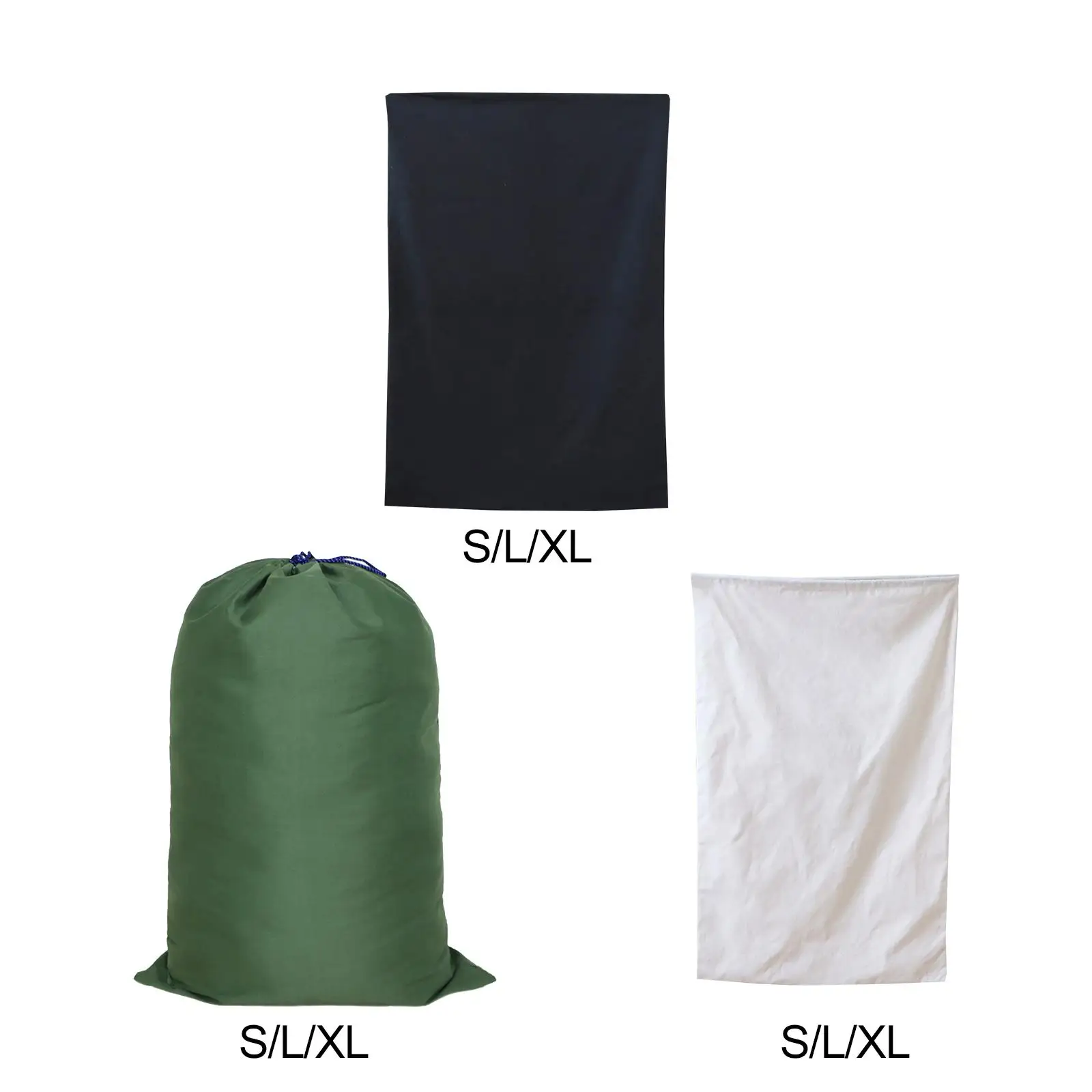 Laundry Bag with Drawstring Luggage Organizer Large Size Canvas Storage Bag