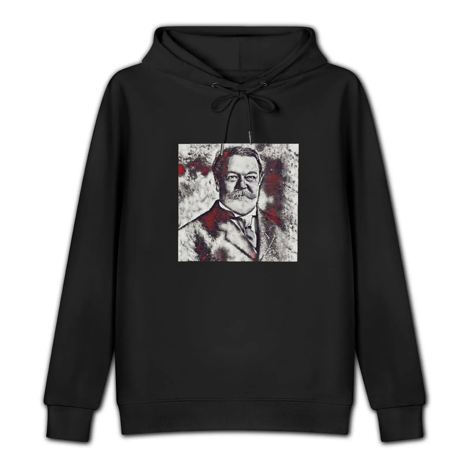 President William Howard Taft Rare portrait painting Pullover Hoodie blouse hoodie oversize