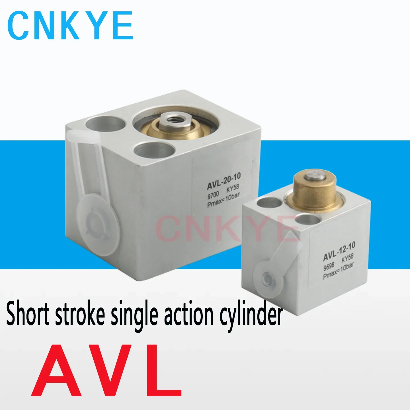 KBA Short stroke single action cylinder ADV-12-10 9699 AVL-12-10 9698 AVL-20-10 9700 ADV-20-10-S6 14778  D-25-35-P-SA 553264