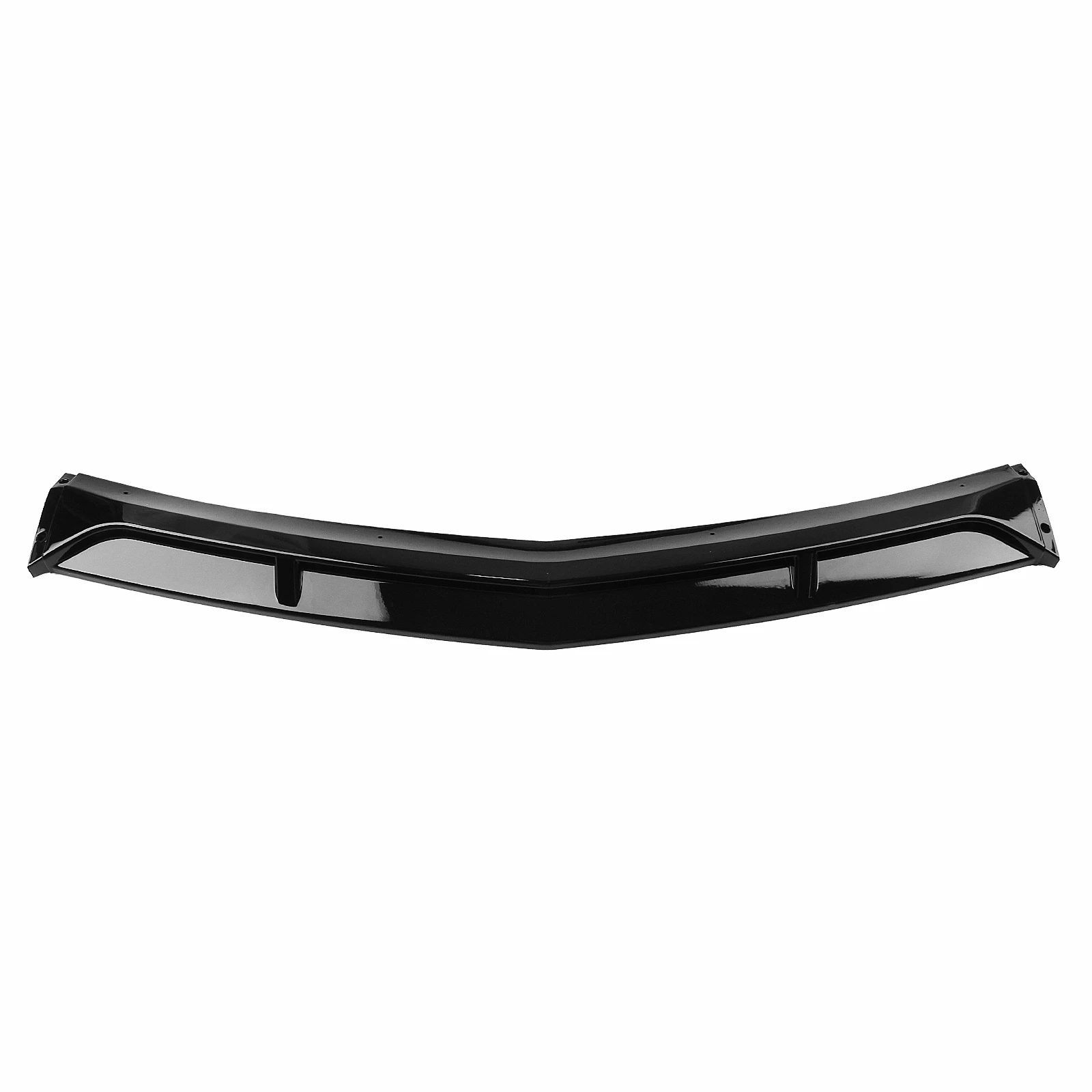 Front Bumper Spoiler Lip For Mercedes-Benz C Class W204 2008-2014 C200 C250 C300 Sport Gloss Black/Carbon Fiber Look Splitter