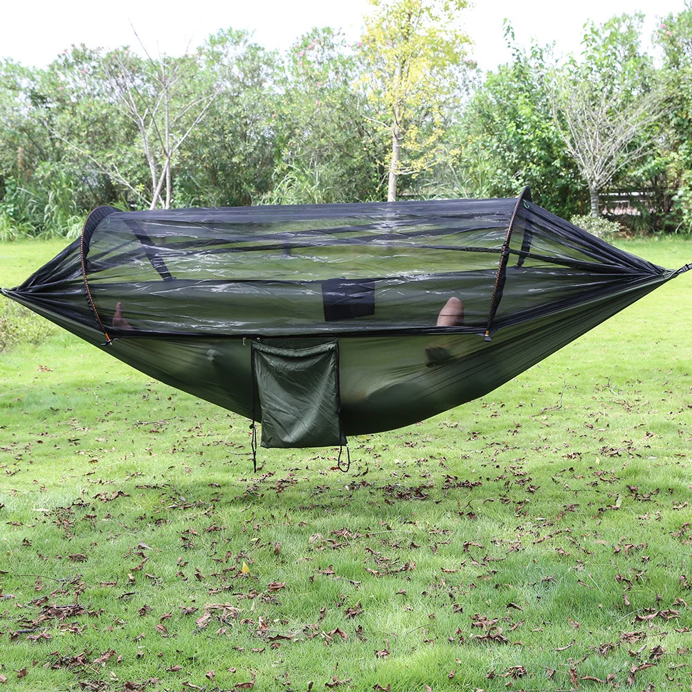 Hammock Outdoor Portable Waterproof Mosquito Net With Rope Hammock Indoor And Outdoor Furniture Hammock Camping Accessories