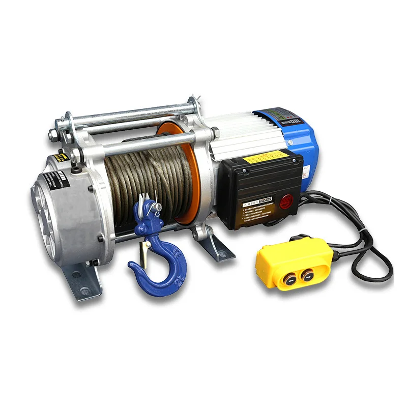 جديد 500 كجم 700 كجم سعة سلك كهربائي حبل رفع رافعة سبائك الألومنيوم والعتاد 220 فولت 50 هرتز للفنادق هوك كابل سحب المحرك