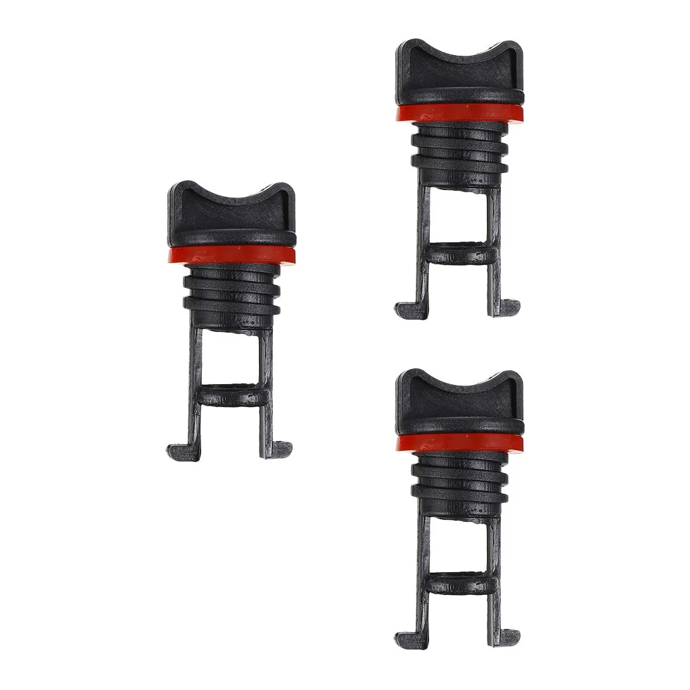 

3 Pcs Kayak Drain Plug Canoe Bung Boat Plugs Scupper Jade Practical Accessories Nylon Set