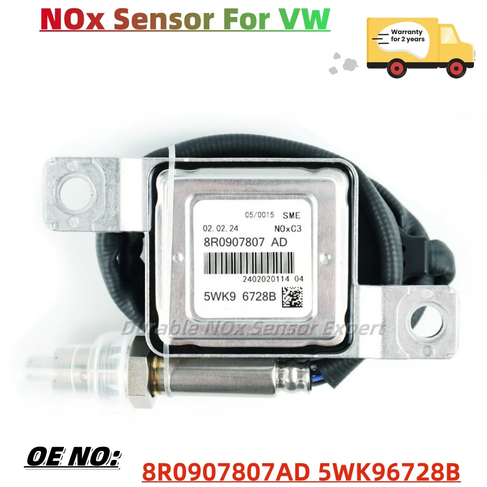 5WK96728B 5WK9 6728B 8R0907807AD 8R0 907 807AD Original New Nitrogen Oxide Sensor Nox Sensor For VW Audi Q5 A8