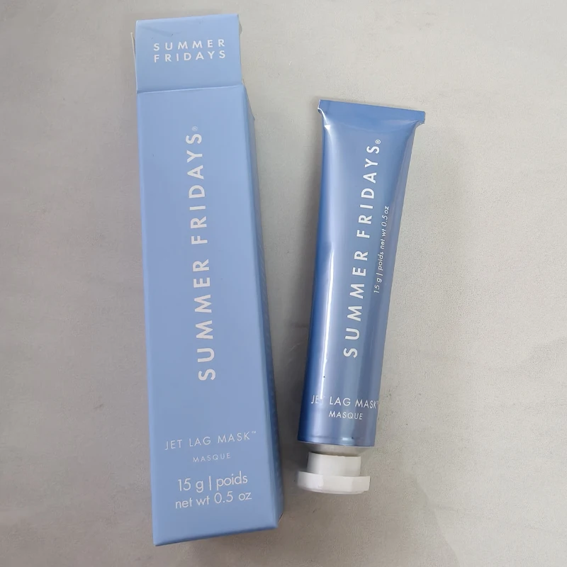 Summer Fridays Mild Repair Skin Care Jet Lag Mask The Holiday Trio Set Lip Balm Suit Hot Cocoa Toasted Marshmallow Lip Gloss view 3