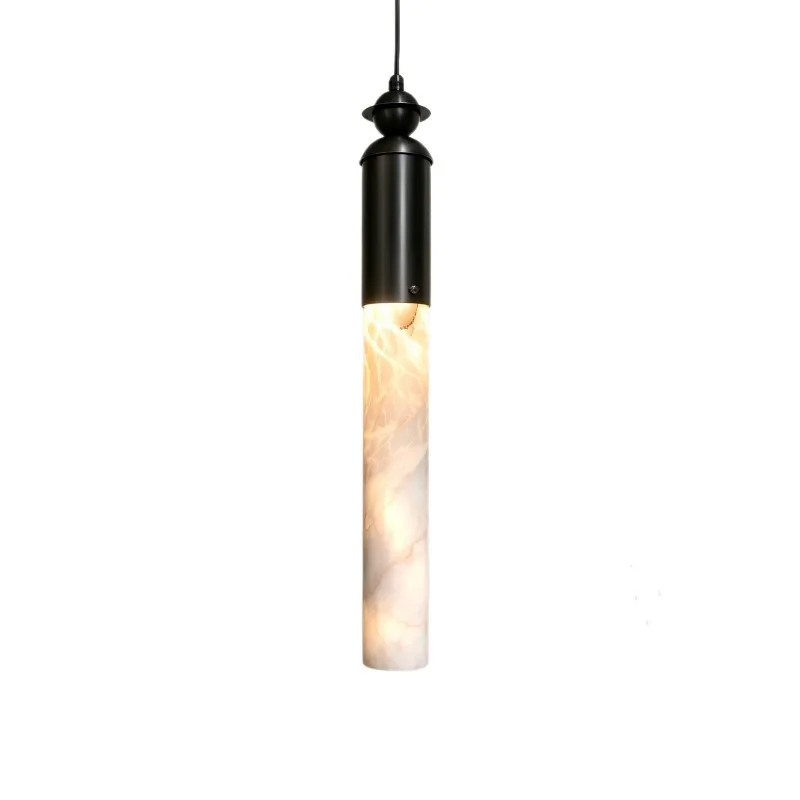 Modern light luxury marble chandelier, staircase aisle hotel lobby homestay combination chandelier