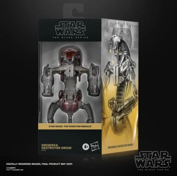 【In Stock】 Hasbro Star Wars Movie Deluxe Destroyer Droid 6-Inch Figure With Box