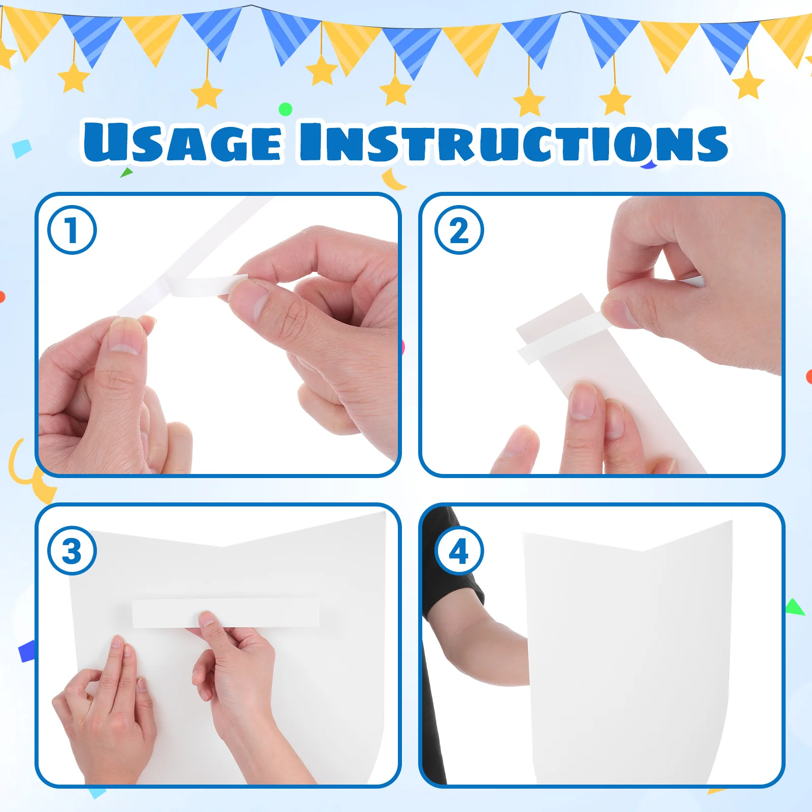 1Set for Kids DIY Painting Craft Project Portable Small Shield for Boys Party Favors School Theater Performance