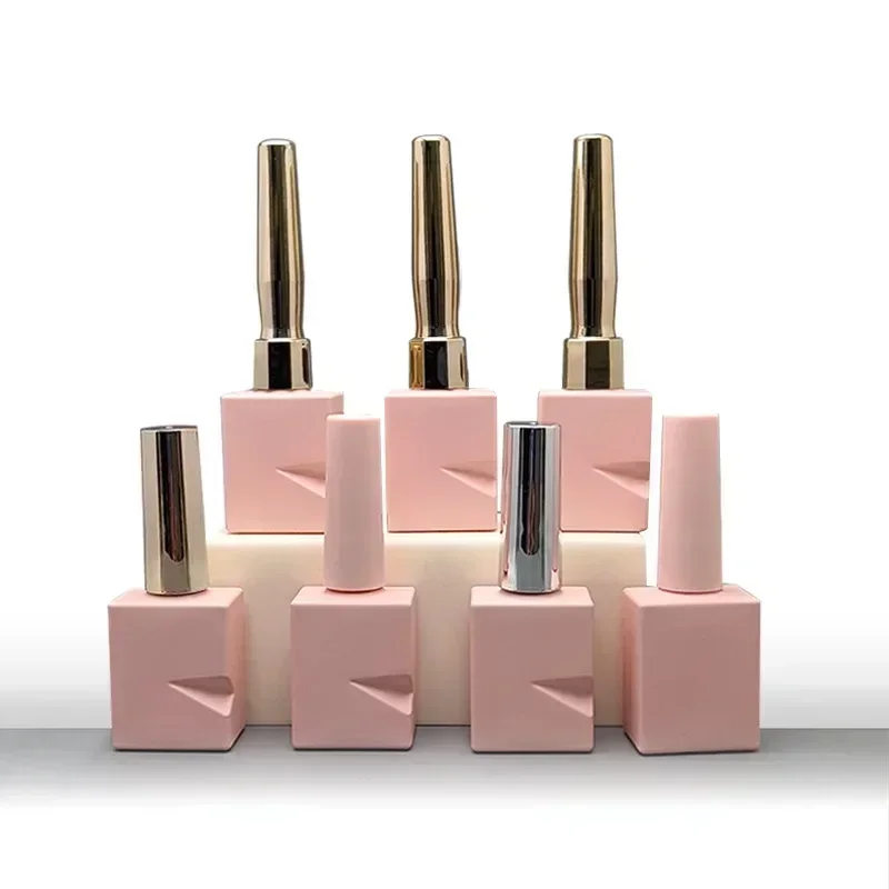 

10pcs Empty Nail Polish Bottle 10ml DIY Nail Gel Container Colourful Glass Cosmetic Nail Beauty Oil Packing Bottle Makeup Tools