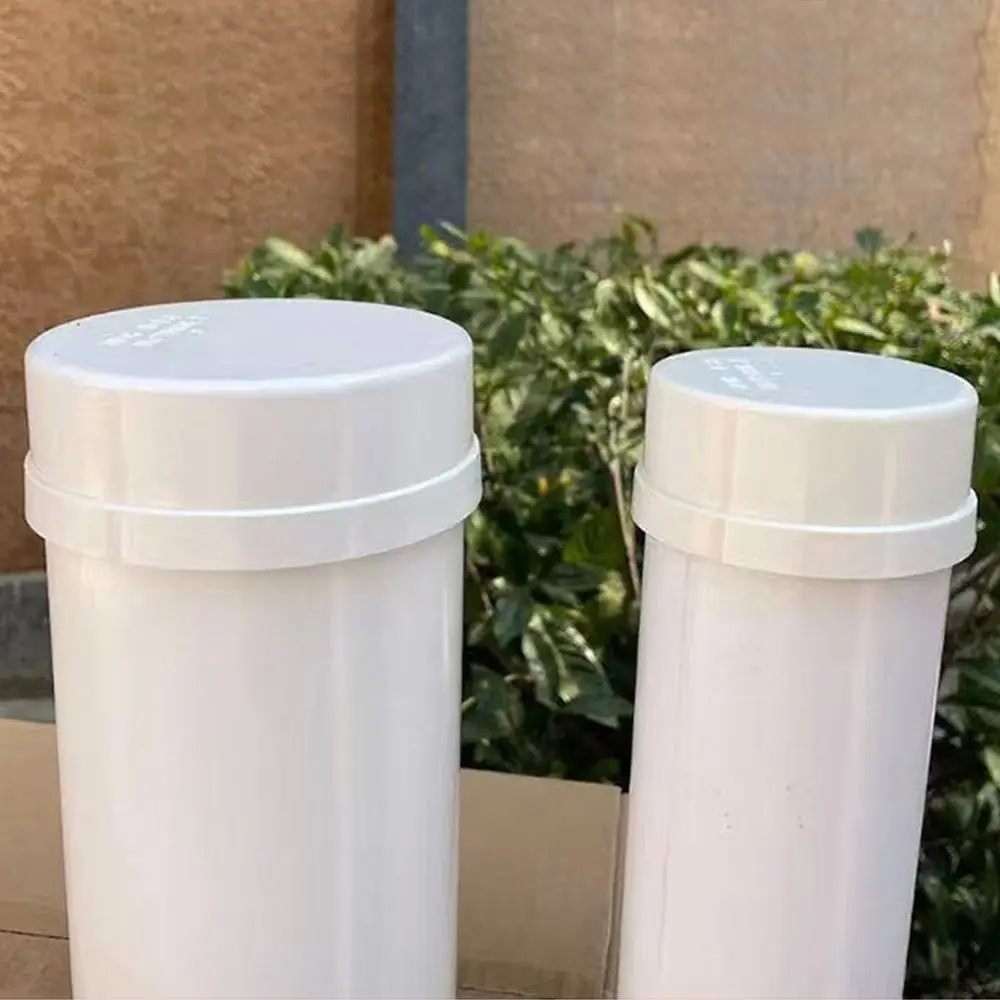 Portable Plastic PVC Pipe Cap 50-200mm Water Stop Adapter Inner Blocking Cap Insect Proof Tube Insert Plug Garden Irrigation