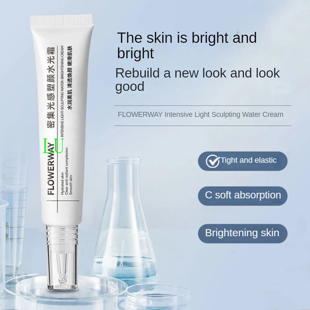 Dense light sense plastic skin whitening cream, moisturizing, easy to absorb, non greasy, light and refreshing face cream40g