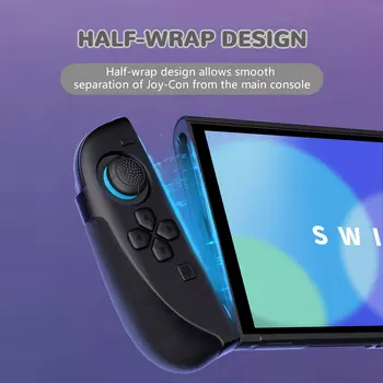 PlayVital Ranger 可底座矽膠握把保護套,附硬殼,適用於 Nintendo Switch 2,全包保護套,附支架和拇指握把 8 最佳銷售 任天堂2DS遊戲機保護套 - №4