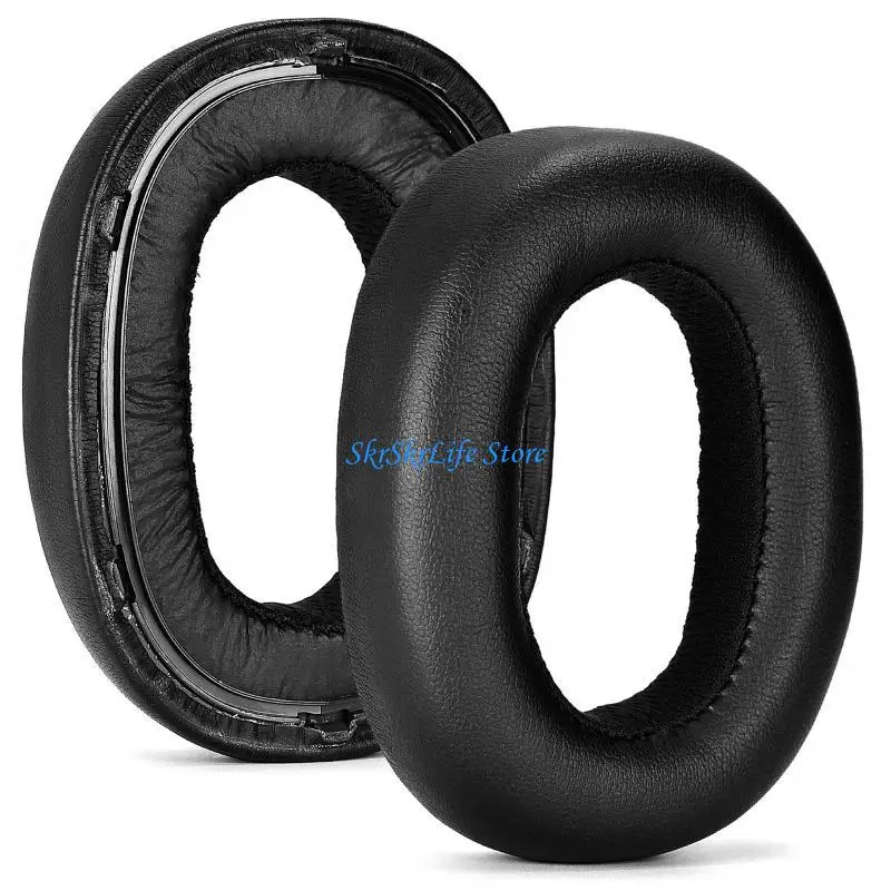 

E65E Protein Skin Ear Pads Soft Sponge Ear Cushion forAKG N700NC Headset EarPads