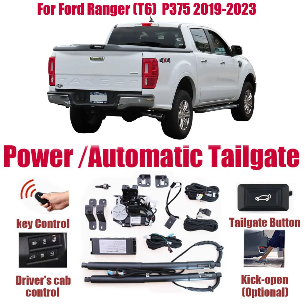 For Ford Ranger (T6)  P375 2019-2023 Car Automatic Lifting kit Opening Trunk Intelligent Electric Lift Tailgate