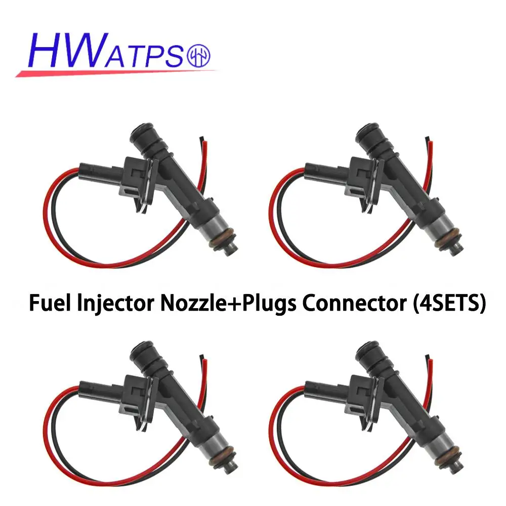 HWATPS Good Quality Fuel Injector Nozzle & Plugs 0280158502 For Chevrolet Niva Lada Kalina Estate Saloon Niva II Priora Saloon