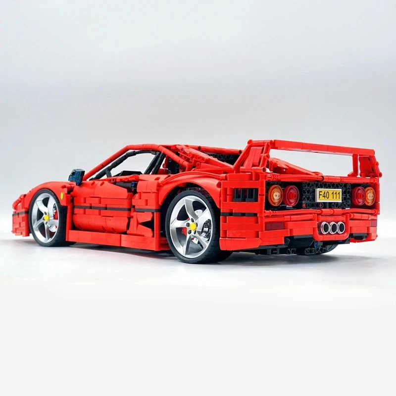 4026PCS Technical LOX Edition F40  Assembly MOC 140629 Building Block Car Supercar Model Adult High Difficulty Racing Toys