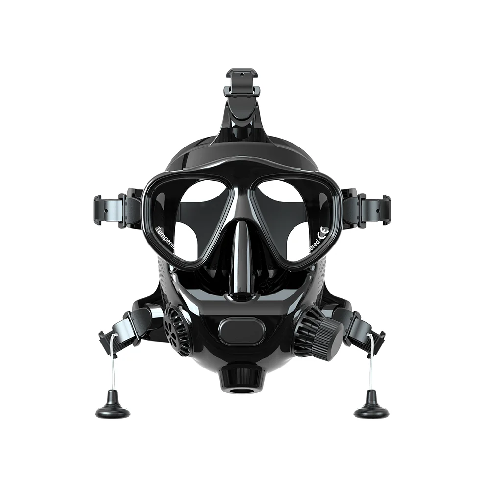 Full Face Surround 180 Degreed Underwater Breathing Wit 2nd Stage Regulator Scuba Diving Equipment Diving Mask