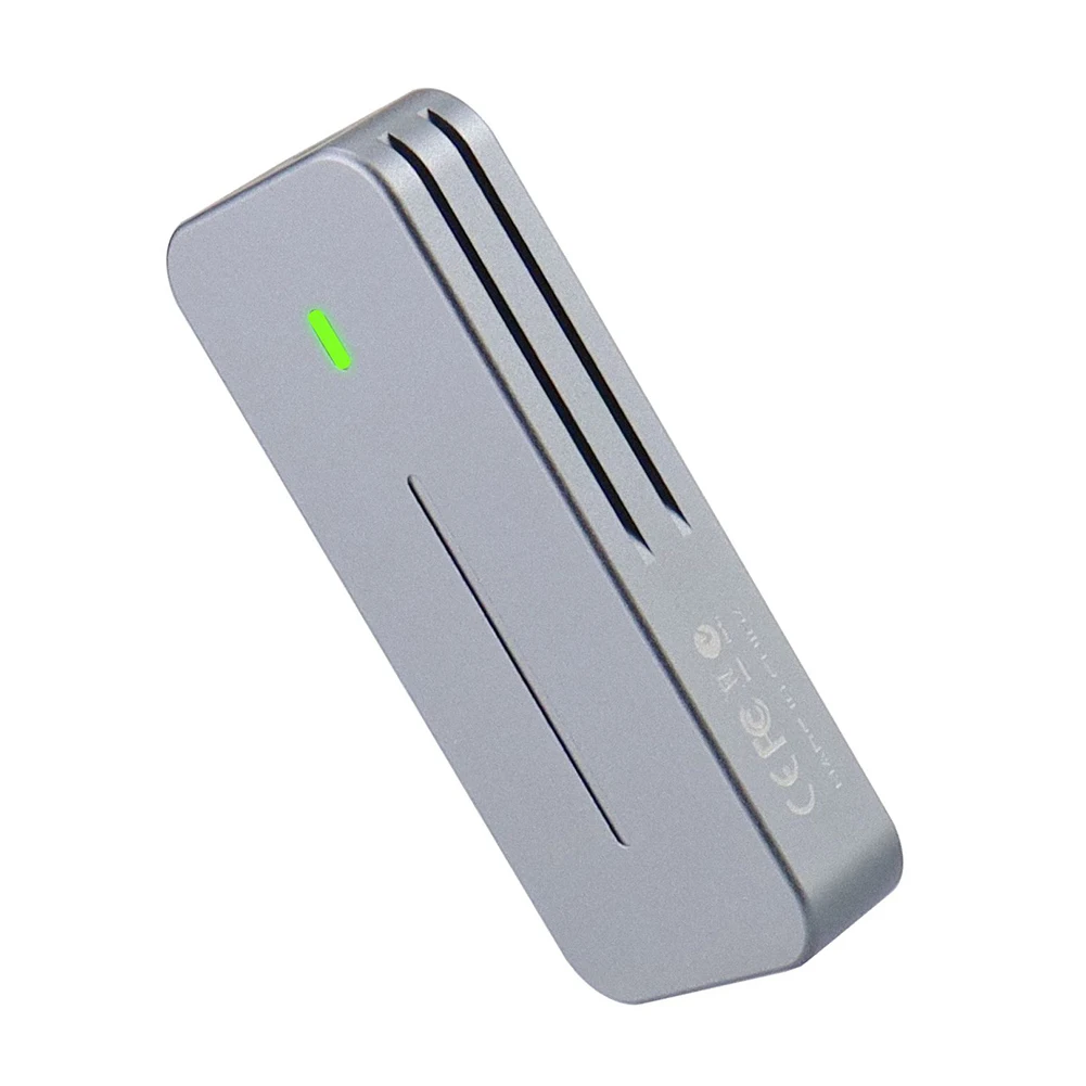 M.2 NVMe/NGFF SSD-behuizing Solid State Drive-behuizing M-key M.2 NVME SSD-behuizing Aluminiumlegering voor 2230/2242 M.2 SSD