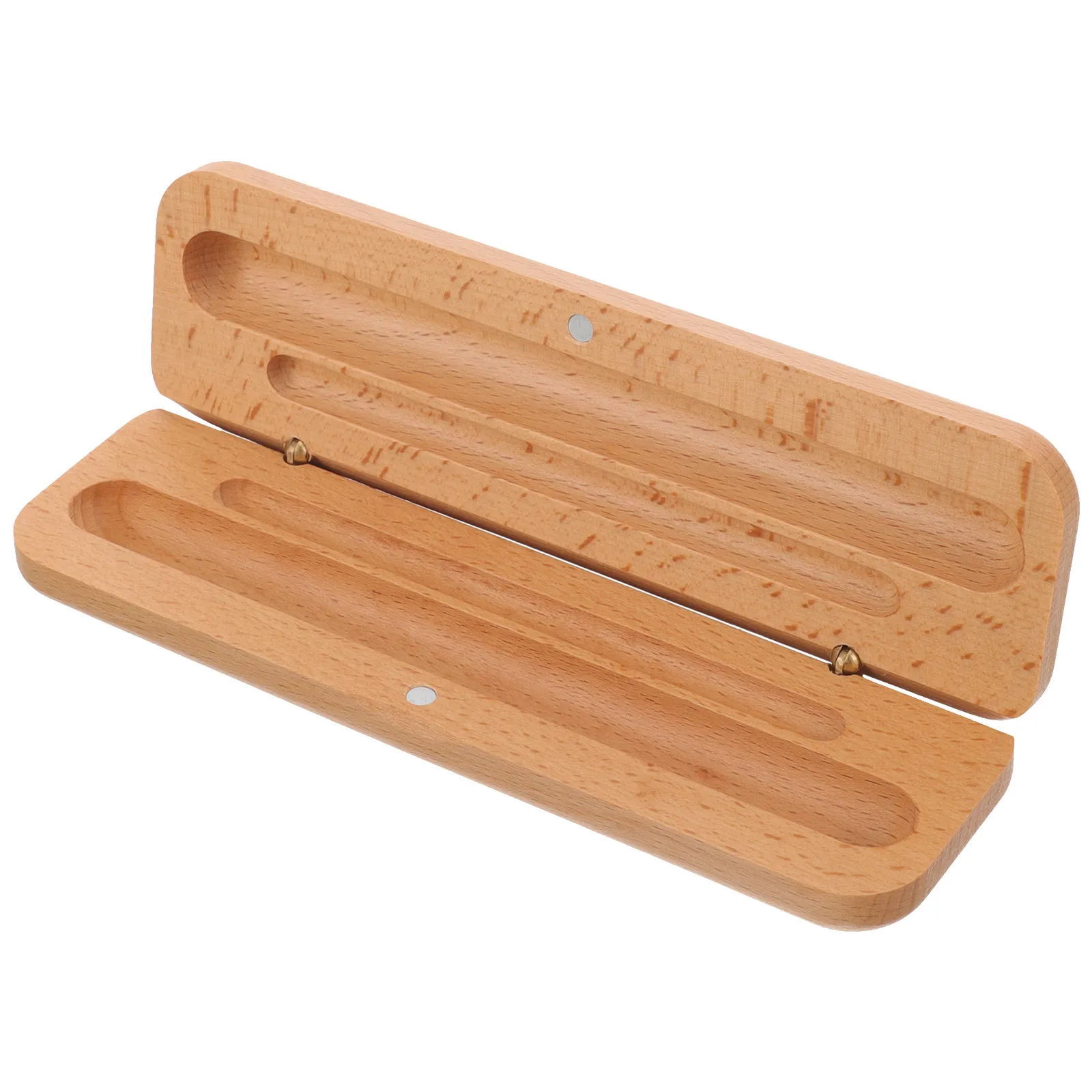 

Wooden Pen Display Box Practical Pencil Organizer Empty Display Box Marker Holder Gift Holding Case Student Gift