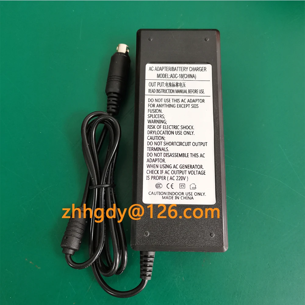 Imagem -06 - Carregador de Bateria para Fibra Óptica Fusion Splicer Adaptador de Alimentação ca Btr09 Adc18 para Fsm 70s 70s 70s Mais 80s 61s 62s