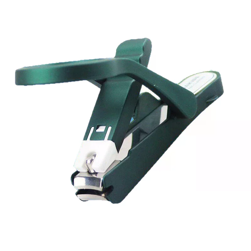 Cortauñas con lupa ajustable personalizada con protector contra salpicaduras