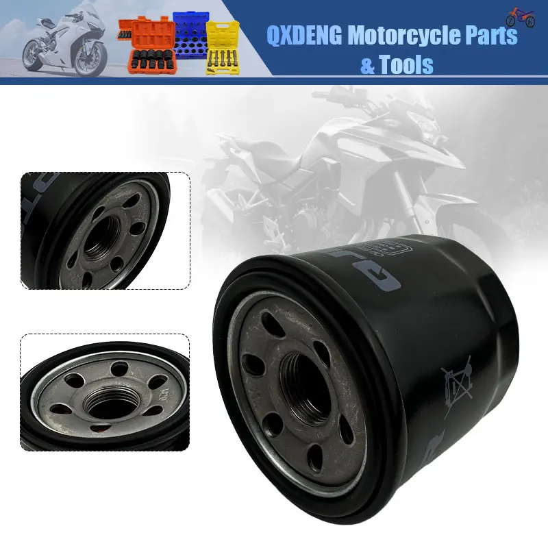 1 Stück Motorrad-Ölfilter für QJMotor SRK600 SRK600RC SRK250 SRK250RR SRT800 SRT800X TNT600S SVT650 Ersatz 260146090011