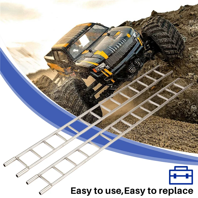 AS96-Metal Simulation Ladder Decoration For 1/10 Traxxas/Axial/Redcat HPI/Arrma/Losi Car Diy Parts