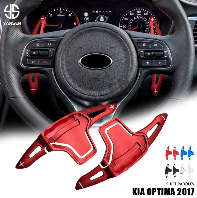 

Paddle Shifter DSG For KIA 2016 Sportage QL Cadenza K5 Optima JF SX Turbo 2017 2018 Aluminum Alloy Car Paddle Shifter Extension