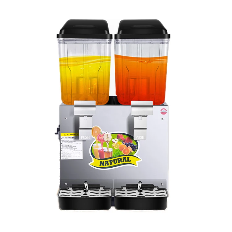 Commercial double cylinder beverage machine large ml hot and cold juice machine 36L