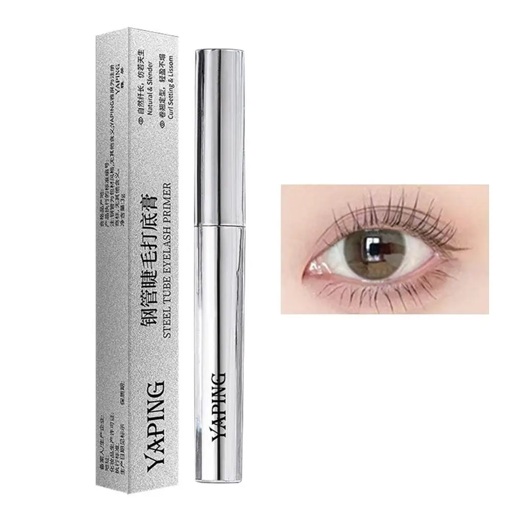 Double Effect Eyelash Primer Black Brown 16H Waterproof Smudge Proof Volumizing And Lengthening Formula for Sensitive Eyes