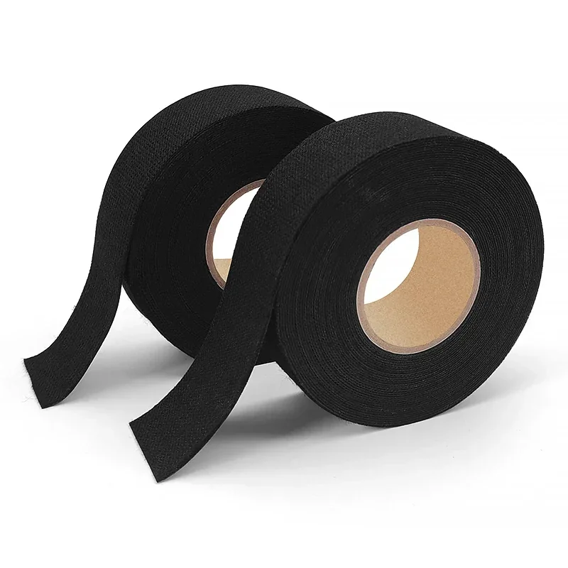15 متر مقاومة للحرارة تسخير الشريط شريط كهربائي مقاوم للماء العزل سلك كابل قماش نسيج أشرطة المواد اللاصقة المقاومة للضوضاء