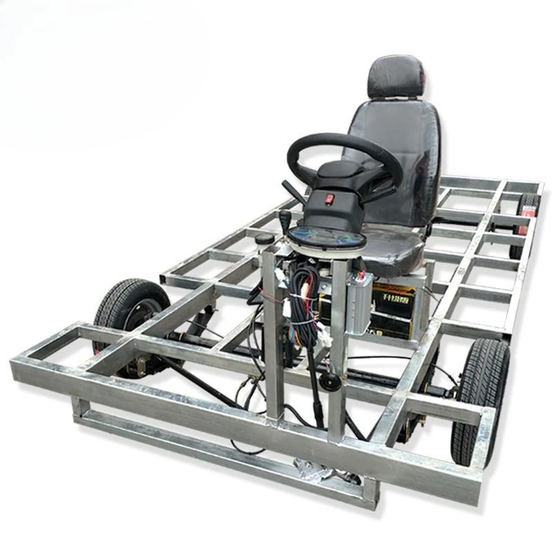 Cruising float chassis electric vehicle four-wheel frame chassis sightseeing car