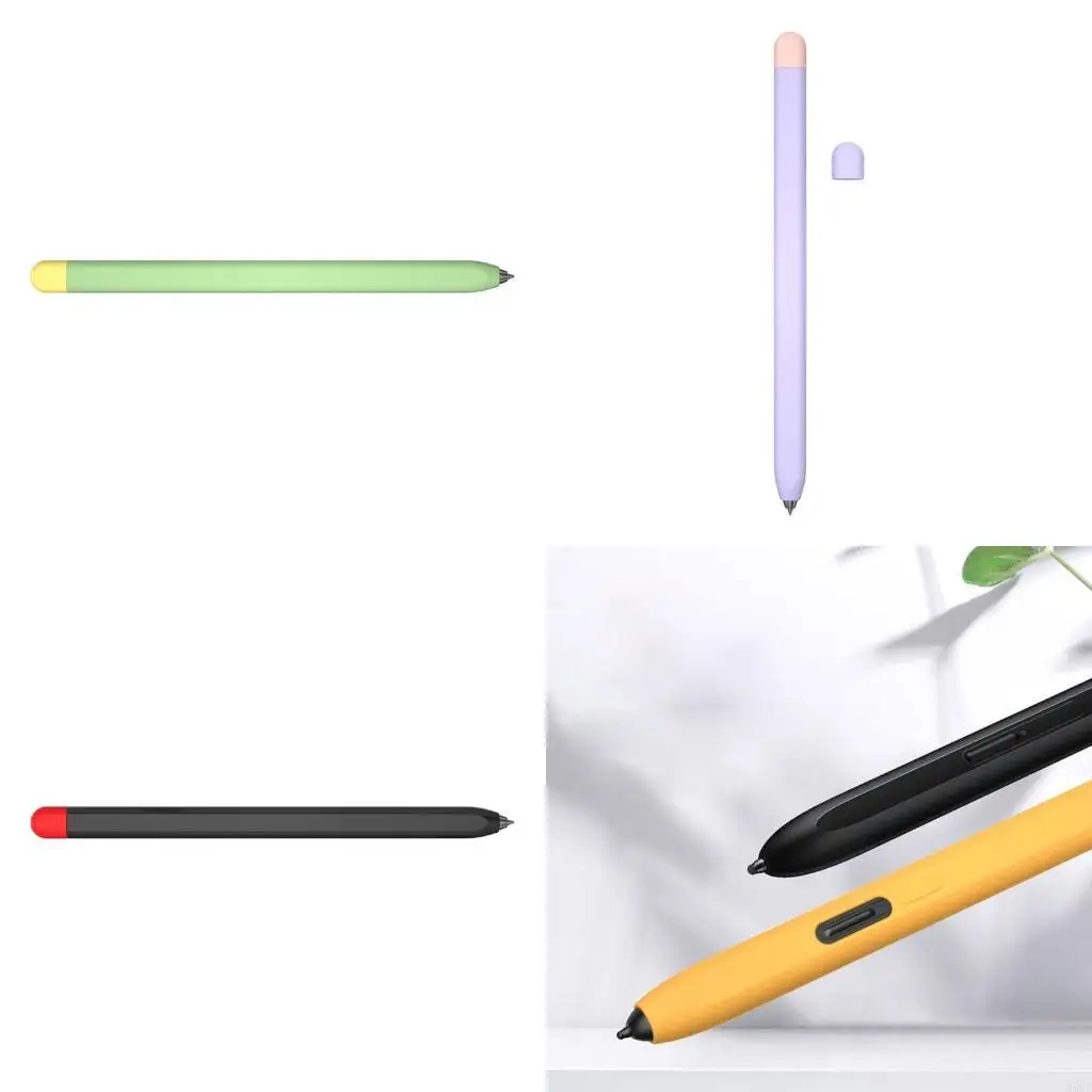 

896F Корпус силиконового рукава для Tab S7+ Pen Защитный чехол для кожи.