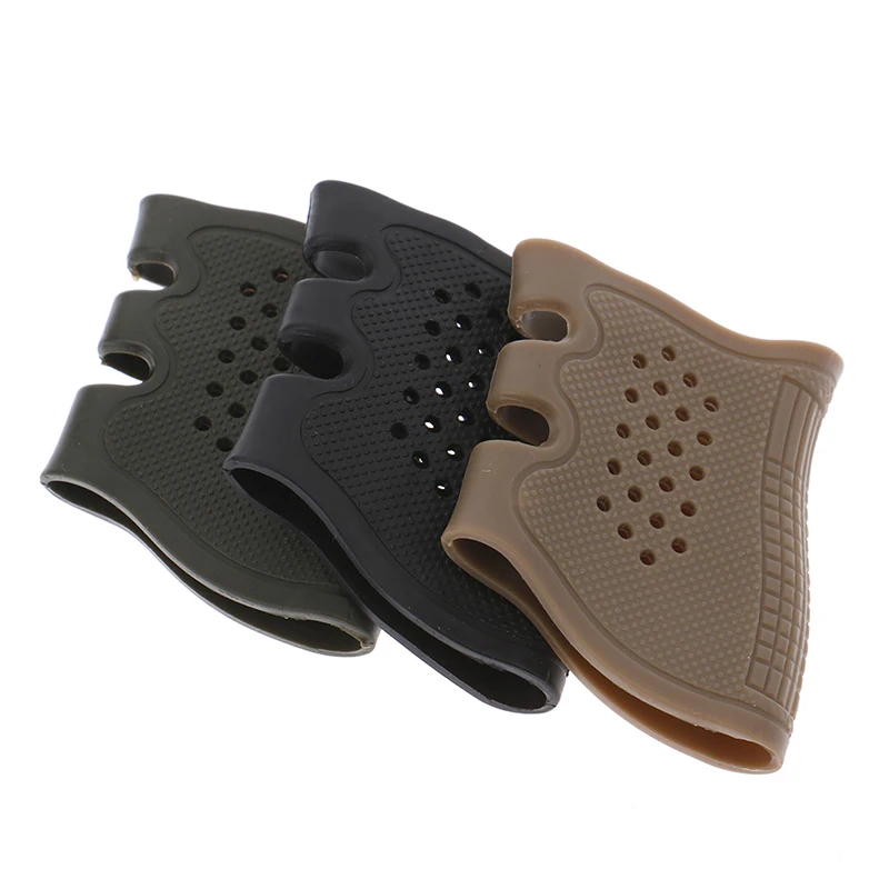 Anti-slip Holster Protect Cover Grip Hunting Accessories Silica Gel Tactical Gun Glove Universal Soft Rubber Grip Cover