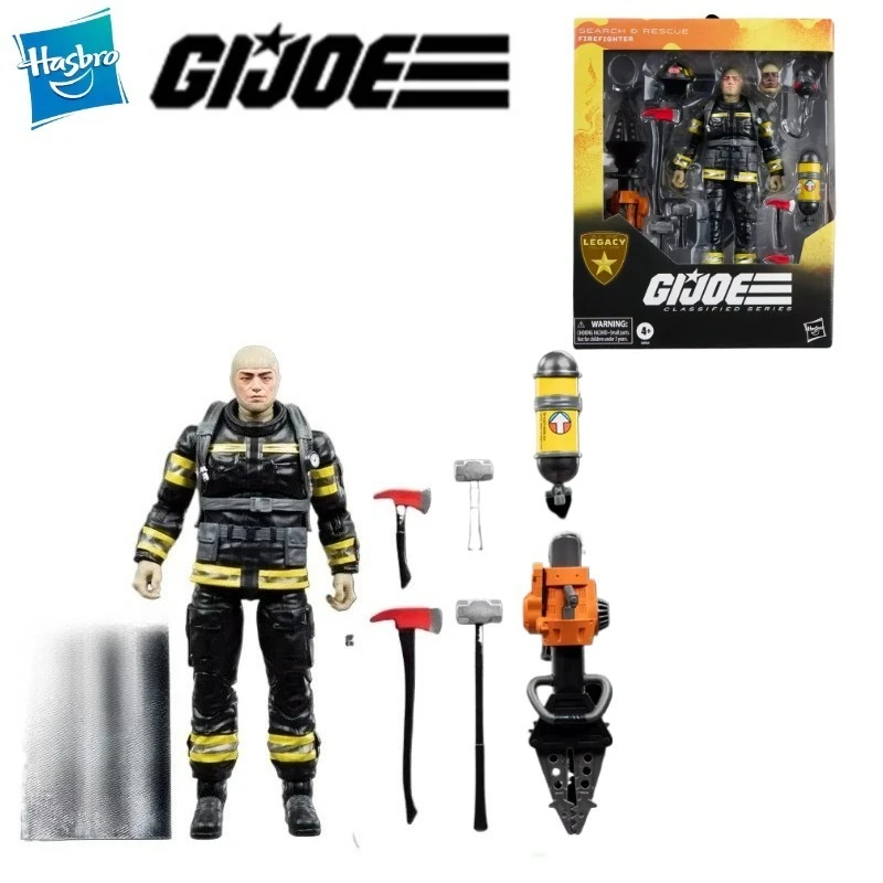 

Новая оригинальная коллекция Hasbro G.I.JOE Classified Series Search Rescue Firefighter Legacy, экшн-фигурка, модель, игрушка в подарок