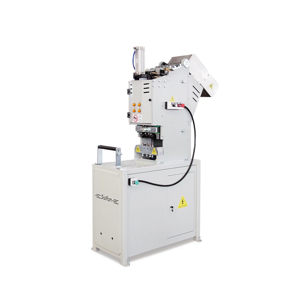 

Industrial Pallet Collar Riveting Machine CNC Rivet Inserting System Adjustable Speed Hydraulic Hollow Rivet Fixing Equipment