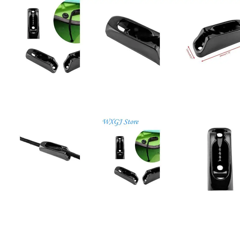 

37JE Slip Resistant Rope Fastener Essential Hardware Rope Buckle for Water Sports