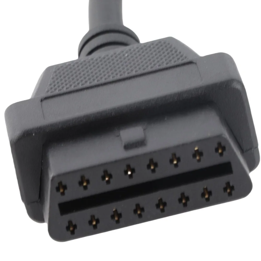 20Pin Male Car Diagnostic Cable Adapter 16Pin Female Wear Resistant OBD2 Diagnostic Adapter Universal Plug & Play