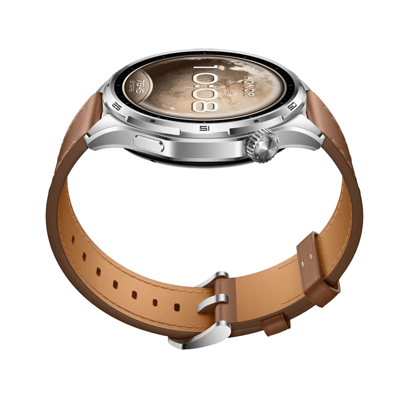 Smartwatch – Reloj inteligente Honor Watch 6, NFC, Batería de 980mAh con 35 días de autonomía, Pantalla AMOLED de 1.46″ , GPS de doble banda y 6 satélites, 120+ modos deportivos, Resistencia 5ATM + IP69, Compatible con iOS y Android 8