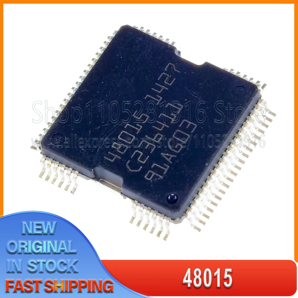 

1~5 шт./лот 48015 Часто встречающийся уязвимый сбойный чип-модуль для модуля управления впрыском топлива (ECU) автомобиля