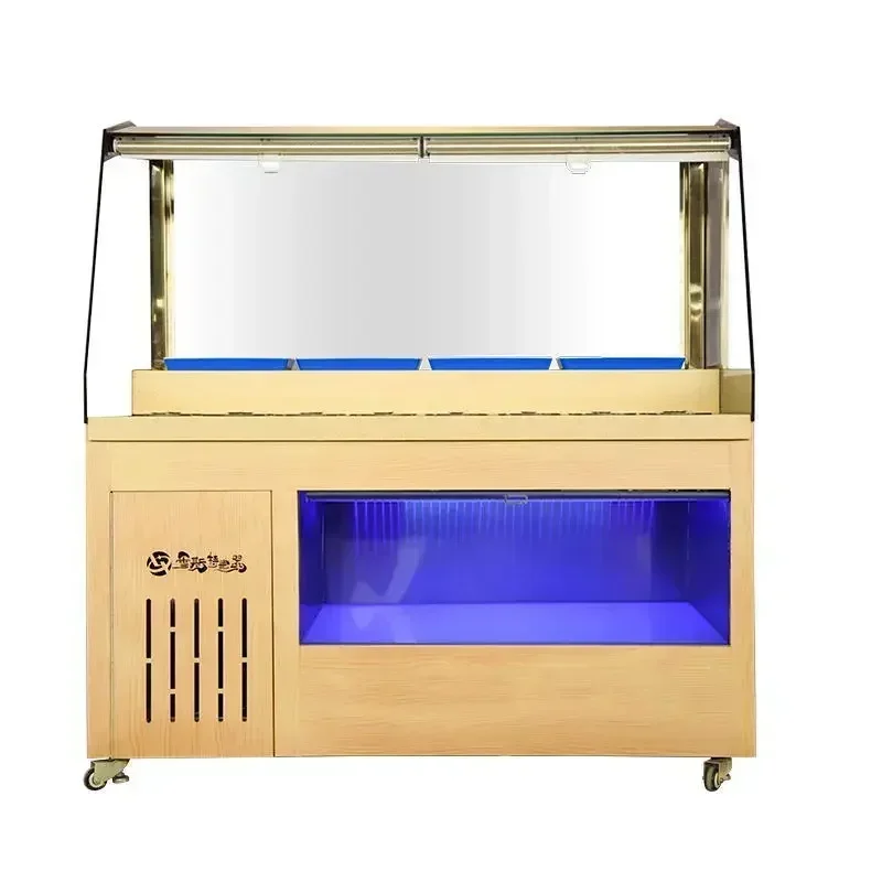 Commercial Freezer Fresh Seasoning Table Self-Service Small Storage Cabinet Kitchen Organization for Hot Pot