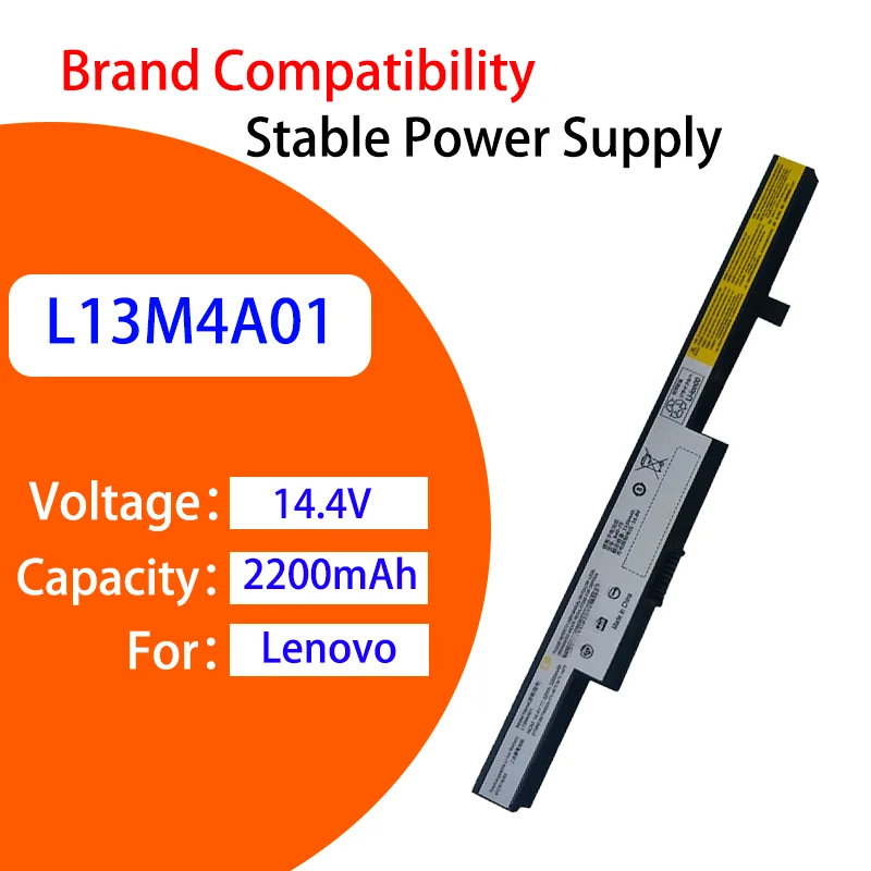Premium L13M4A01 Battery For Lenovo B40 B50 N40 E41 E40 N50-30 N50-45 14.4V 2200mAh Rechargeable Replacement Laptop Battery